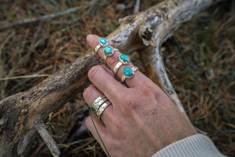 Anillo MISTY turquesa 1