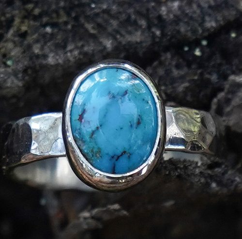 Anillo MISTY I con TURQUESA - TALLA 13,5