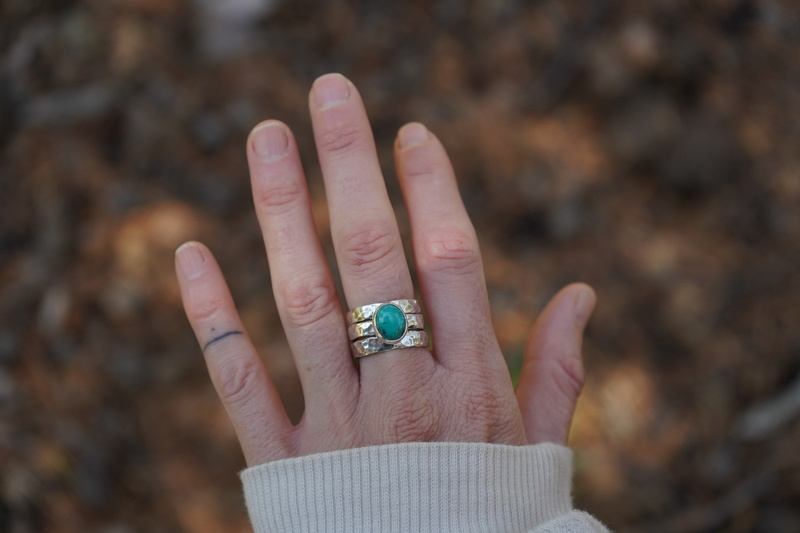 anillo misty triple turquesa 2