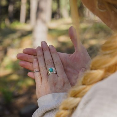 Anillo triple misty 1