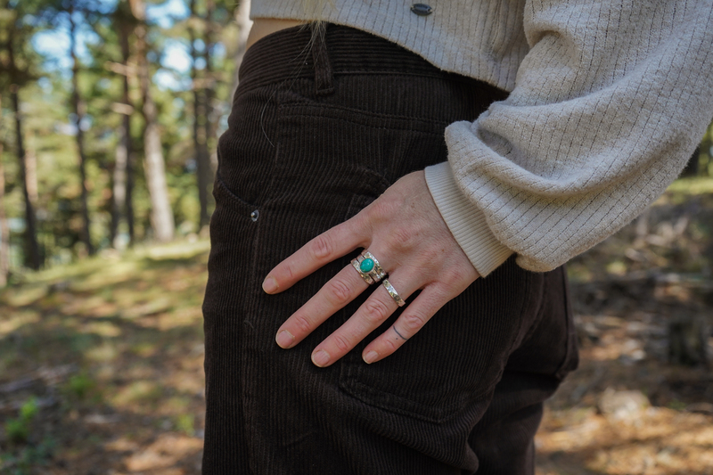 Anillo triple misty 2