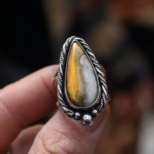 Anillo PLATA 925 con BUMBLE BEE GOTA