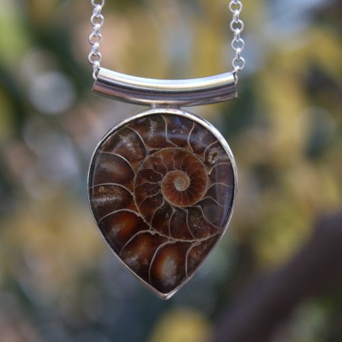 Colgante YATZIRI con AMONITA