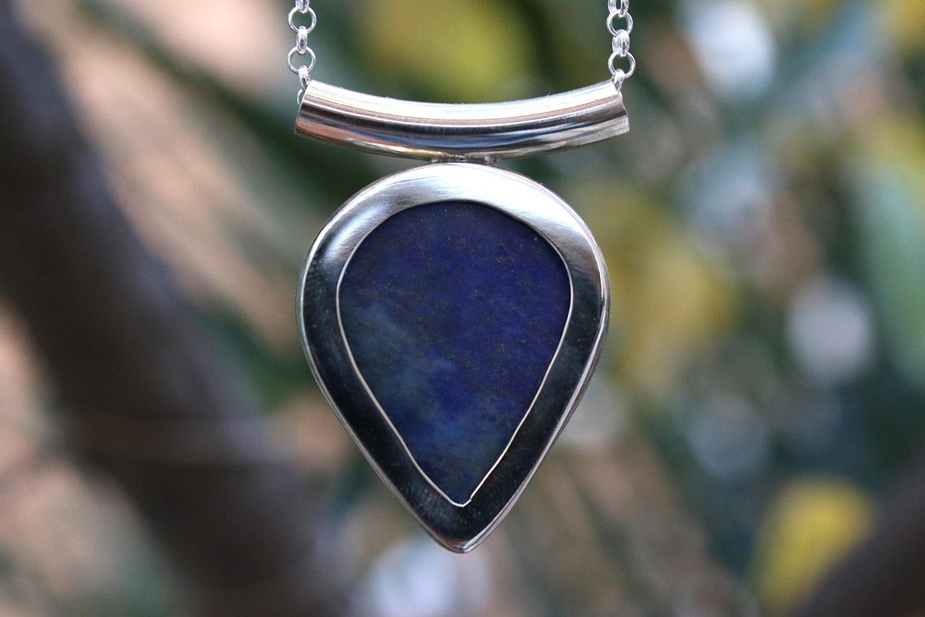 Colgante YATZIRI con LAPISLÁZULI - Imagen 2