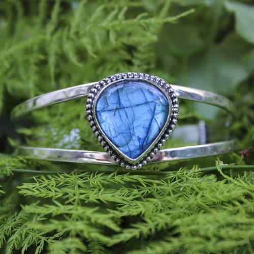 PULSERA DE PLATA 925 CON LABRADORITA