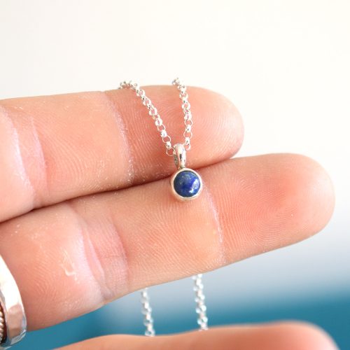 Colgante CIRCLE con LAPISLÁZULI