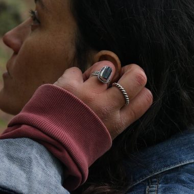 Anillo Turmalina Negra I Talla - 16