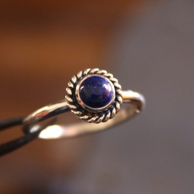 Anillo SATURNO con LAPIZLÁZULI