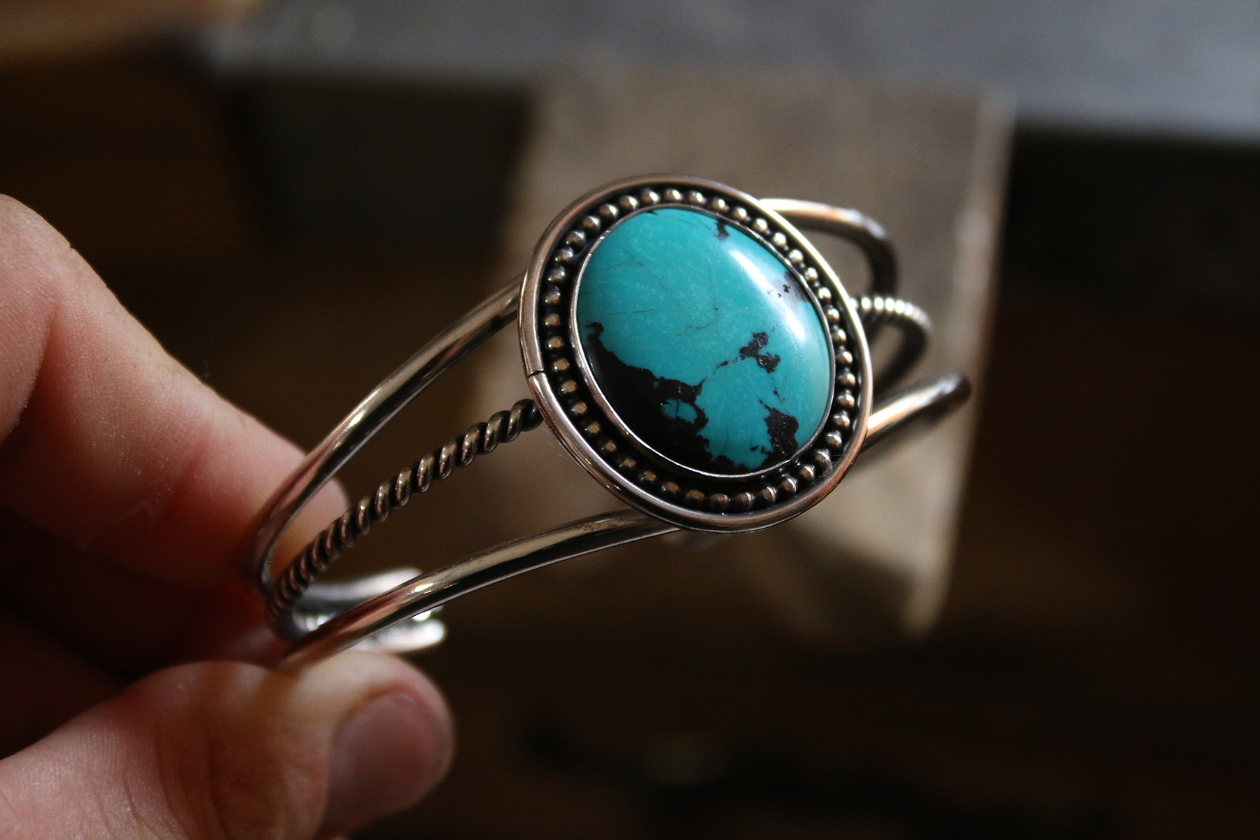 Brazalete con TURQUESA - Imagen 2