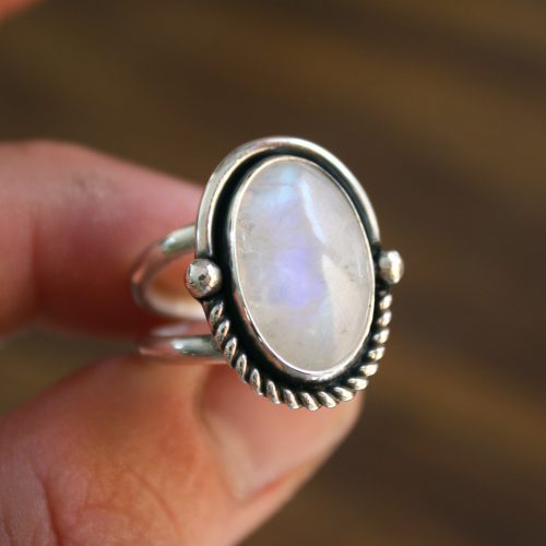Anillo PIEDRA LUNA – Talla 13,5
