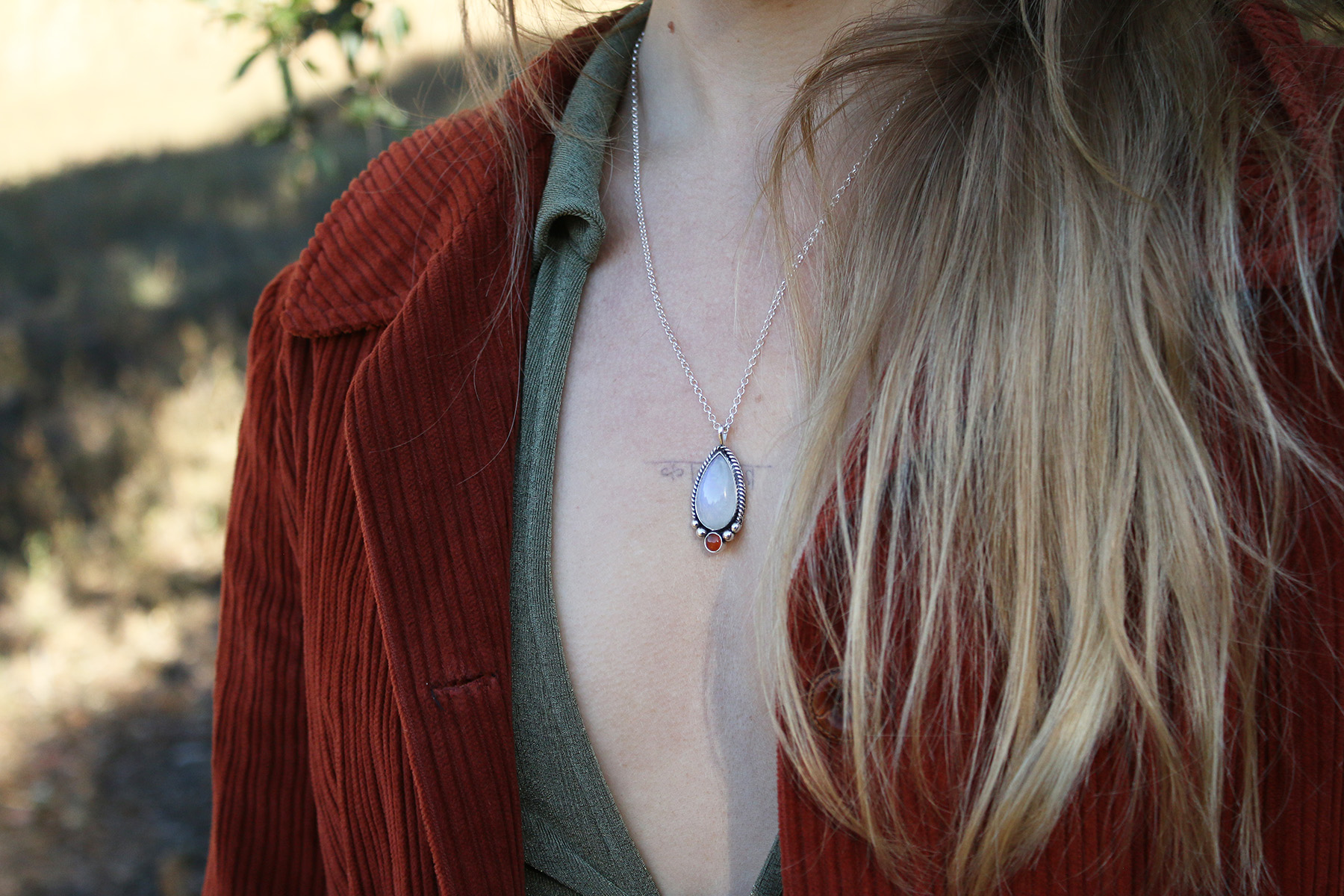 Colgante TALAMNH con CORNALINA - Imagen 2