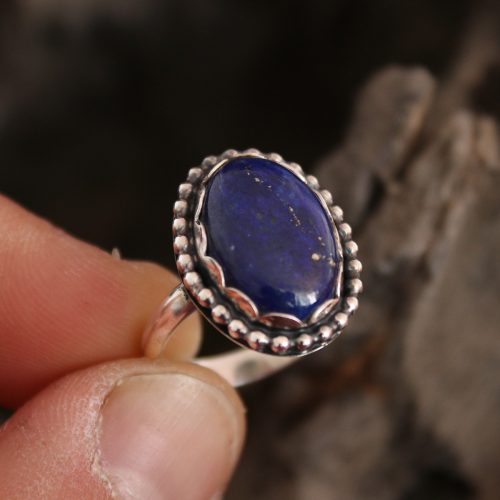 Anillo CLOUD con LAPIZLAZULI II - Talla 11