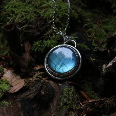 Colgante Labradorita: Luna LLena