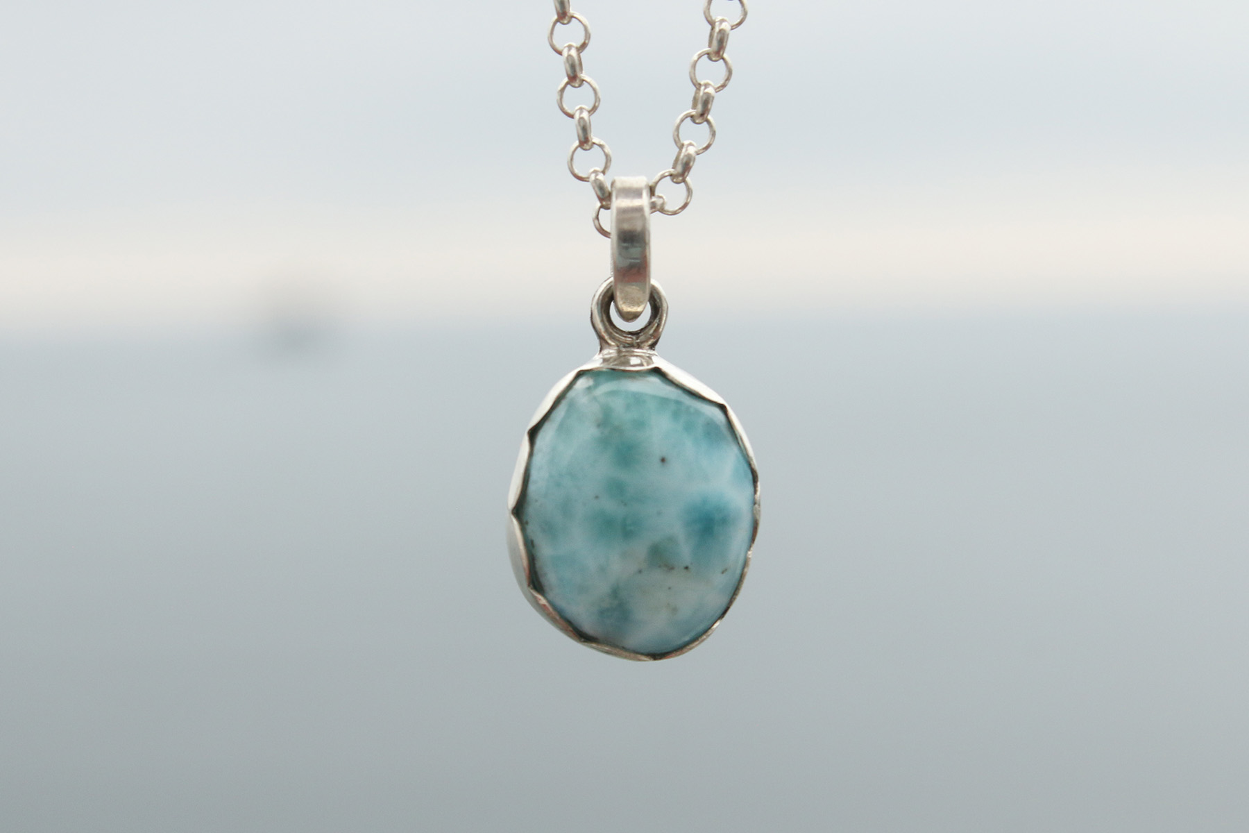 Colgante con LARIMAR