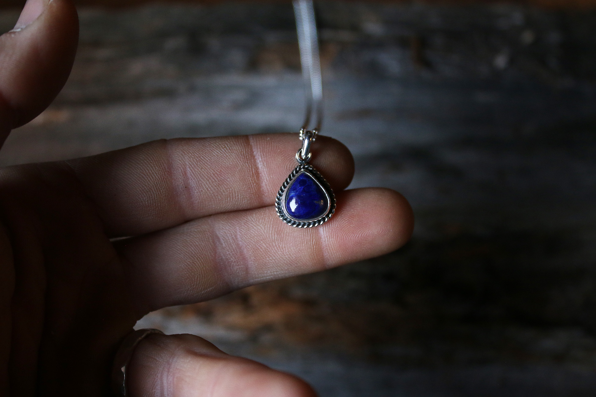 Colgante LAPISLÁZULI GOTA