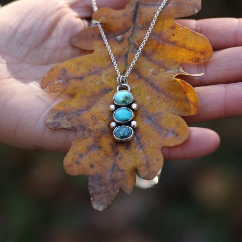 Colgante AURA I con Turquesa Tibetana