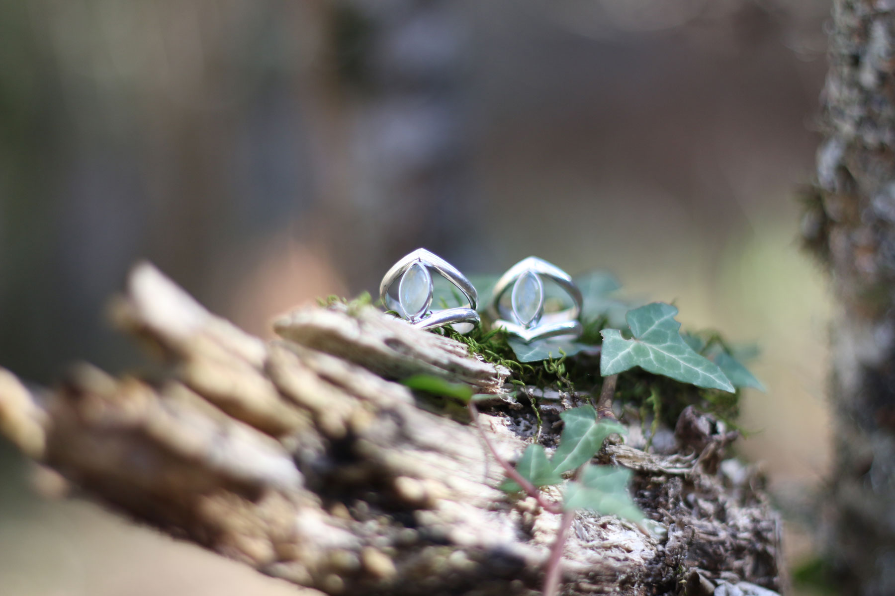 Anillo SAVIA I con PREHNITA